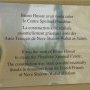 Plaque in recognition of Les Amis Français